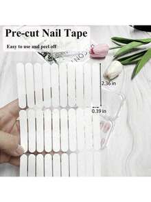 Bộ 12 hộp đựng móng tay trong suốt, loại hộp đựng móng tay, giá trưng bày móng tay bằng acrylic có thể xếp chồng lên nhau kèm 60 miếng băng dính hai mặt, hoàn hảo để dán móng tay và lưu trữ tại tiệm, tuyệt vời cho thợ làm móng, người yêu thích tự làm và nhà tạo mẫu tóc cô dâu, làm quà tặng ngày lễ tình nhân và Giáng sinh - Trong sáng - Xem 10