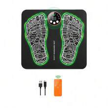 Electric Massage Pad EMS Foot Massager With 8 Modes 29 Gears For Muscle Stimulation Deep Relaxation Stress Relief And Recovery Sleep Aid