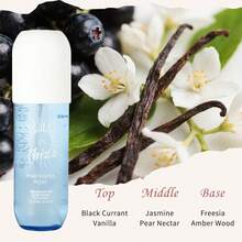 6.1fl.Oz Hair & Body Fragrance Mist For Women - Long-Lasting Perfume,It Contains Fragrances Of Blackcurrant, Vanilla, Etc ,Perfect For Dating, Parties And Gift Giving,Christmas Gifts - Blackcurrant/Vanilla - 查看 2