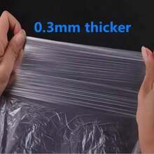 100pcs/Pack Disposable Transparent SPA Massage Therapy Bed Sheets, Waterproof Beauty Bed Cover, Table Cloth - Multicolor - View 4