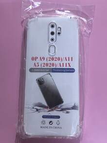 1 件 OPPO 透明防震保护壳，适用于 OPPO、Nothing 和 OnePlus 系列，手机壳，手机保护膜，手机壳，手机保护套，防震手机壳，透明手机壳，简约手机壳，纯色手机壳，透明手机壳，TPU 防震手机壳（军用级减震），超薄手机壳防水防摔防刮