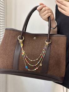 1 chiếc túi đựng hạt và thép titan mới thời trang phong cách châu Âu và Mỹ trang trí ba lô mùa hè - Nhiều màu - Xem 12