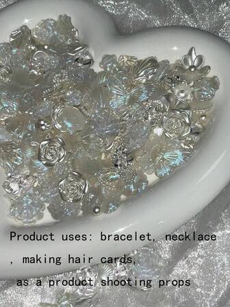Acrylic DIY Accessories, Cream Glue Phone Cases, Hair Clips, Decorative Accessories Materials, Baroque Accessories, DIY Handmade Earrings, Headwear, Shoes, Clothing Accessories. This Product Is Widely Used In Decoration, Pendants