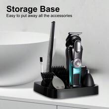 Hatteker 1pc Multi-Functional 5 In 1 Electric Hair Clippers Men Oil Head Carving Professional LED Hair Trimmer - Nhiều màu - Xem 10