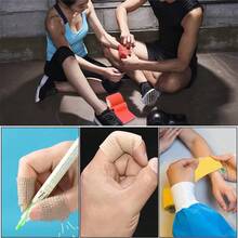 1/3/5片装 2025新款自粘弹性无纺布绷带，运动护膝/护肘/护踝/护腕绷带 - 彩色 - 查看 4