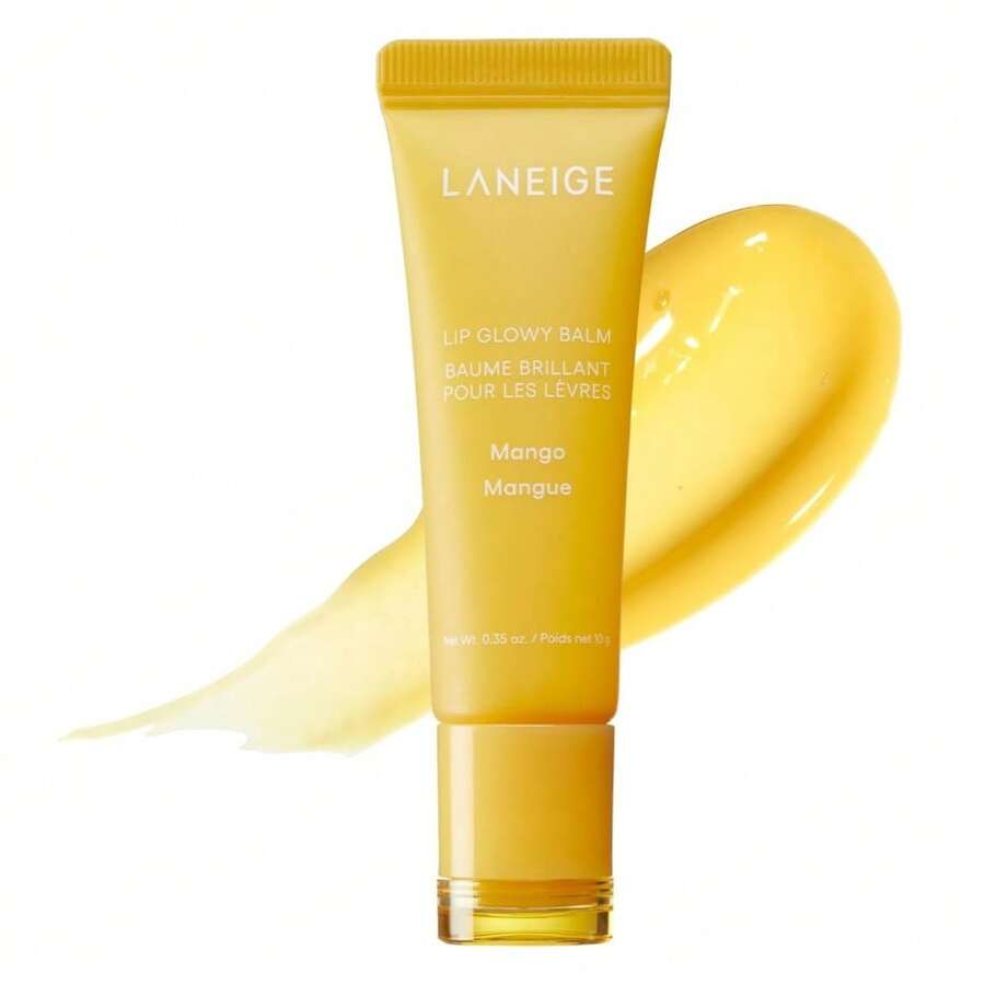 Laneige Lip Glowy Balm Moisturize & Nourish #Mango (Yellow Tint) 0.35 Oz./10 G - Multicolor - View 1