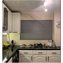 Easy Fit PVC Venetian Blinds - Trimmable Fittings, Twist Open Close Shutter - Black-pvc - View 7