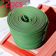 22/40/80 piezas Incienso en espiral con fragancia natural de pomelo, tiempo de quemado de 3-4 horas, adecuado para meditación, relajación, estudio de yoga, esencial para el hogar, mejor vendedor transfronterizo, compatible con entrega de una sola pieza