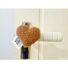 Herzförmige antistatische Türgriff-Abdeckung, Schlafzimmer Anti-Collision Baby Zimmer Dekoration