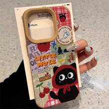 Funda para phone con diseño de graffiti impreso. Lente alta. Compatible con phone 12 Pro, 15, 14 Plus, X, 13, 11, 16 y XS. Funda resistente. Funda de piel sintética suave - Colores mixtos 1 - Ver 3