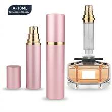 1 lọ nước hoa có thể nạp lại, bình xịt nước hoa bỏ túi, hộp đựng máy bơm mùi hương, bình xịt nước hoa cầm tay chống rò rỉ dành cho nam và nữ - Nhiều màu - Xem 22