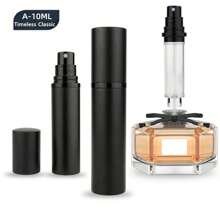 1pc Refillable Perfume Atomizer Empty Mini, TSA Approved, Travel 5ml Perfume Spray Bottle, Portable Fragrance Container For Man And Women, Amazing Gift