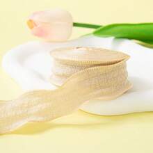 10 码/卷 0.98 英寸荷叶边蕾丝褶皱丝带，花束蛋糕包装丝带，DIY 手工材料，婚礼生日派对礼物装饰丝带 - 彩色 - 查看 25