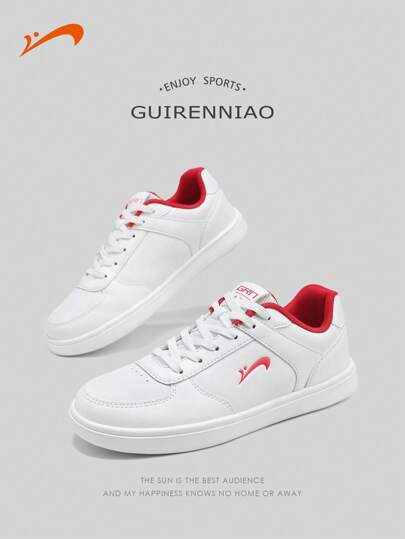 Dear Bird 1 Pair Guiren Bird Classic Versatile Women Canvas Sneakers, 5 Colors Available, Fashion Sports Shoes, Minimalist, Durable Non-Slip Low-Top Casual Skateboard Shoes