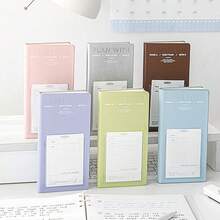 1 Pieza Planificador diario de productividad todo en uno, Agenda 2025, Cuaderno portátil, Lista de tareas, Libro de impresión de tarjeta de autodisciplina, Lista de tareas Memo - Multicolor - Ver 6