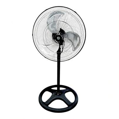 Ventilador 18 pulgadas 3 en 1 pedestal y piso con 3 aspas, accesorio de climatización hogar y oficina, enfriamiento potente y eficiente, equipo ajustable y silencioso, fácil de instalar