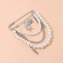 1pc Woman Star Alloy Plating Fashion Brooch Dating Gifts - ZW3348 - View 1