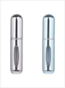 5 件/4 件/3 件/2 件/1 件 5ml 可再填充香水瓶、便携式可再填充香水雾化器瓶、可再填充香水旅行喷雾瓶、迷你便携式空液体容器、旅行必需品、海滩旅行收纳袋、适用于香水、女士香水，适合度假、露营、度假、返校