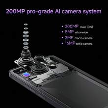 Xiaomi Redmi Note 14S Global Version Smartphone NFC 200MP Pro-Grade AI Camera System 67W HyperCharge With 5000mAh Battery MediaTek Helio G99-Ultra Corning® Gorilla® Glass 5 120Hz Eye-Care Display Secure In-Screen Fingerprint Sensor 6.67" AMOLED Display Supports Expandable Storage: Up To 1TB IP64 Xiaomi HyperOS - Blue - View 2