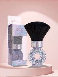 1pc White Hair Brush, Soft Bristle Hairdresser Brush, Hair Salon Cleaning Brush, Home Dust Removal Small Brush, - Multicolor - View 12