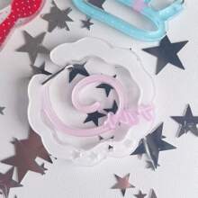 14 Styles Acrylic Mountaineering Buckle Creative Keychain Accessories Pendant Diy Bag Pendant Storage Pendant Mobile Phone Case Pendant Doll Pendant Buckle