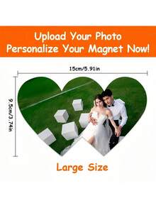 1pc Customizable Refrigerator Magnet - Personalized Photo Display, Handcrafted Style, Flexible & Wall-Mountable, Ideal For Friends, Family & Couples - Creative Kitchen Home Decor With Practical Hooks, Fridge Magnets - Multicolor - View 27