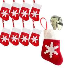12 Pcs Christmas Fork And Knife Set-Christmas Decoration Dining Table Kitchen Decor ,Stockings Cutlery Bag,Christmas Tree Ornaments Snowflake Tableware Holder Small Christmas Socks Ornaments Spoon Knife Fork Candy Bag , Knife And Fork Holder For Christmas Party, Thanksgiving, And Other Festive Occasions,Christmas Home Decor,Christmas Gifts,Christmas Decorations Christmas Decorations Home Christmas Gifts Christmas Decor - Multicolor - View 5