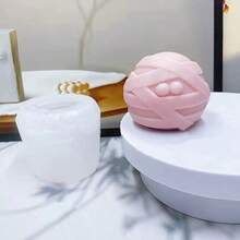 Halloween Injured Candle Wax Mold, Gypsum Resin Fragrance Stone Home Decor Mold