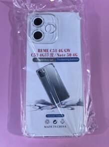 1 件 Realme 系列、OnePlus 系列透明手机壳、手机保护套、手机壳、手机壳、防摔手机壳、透明手机壳、简约手机壳、纯色手机壳、透明手机壳、TPU 防摔手机壳（军用级防摔）、薄手机壳、手机套、手机壳、防摔手机壳、手机壳、手机保护套、手机套、防摔手机壳防水防震防刮 - 無色 - 查看 25