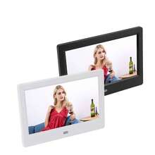 10英寸数码相框，1920x1080 IPS屏幕，电子相框，可壁挂，带遥控器，支持视频和音乐播放 - 白色 - 查看 8