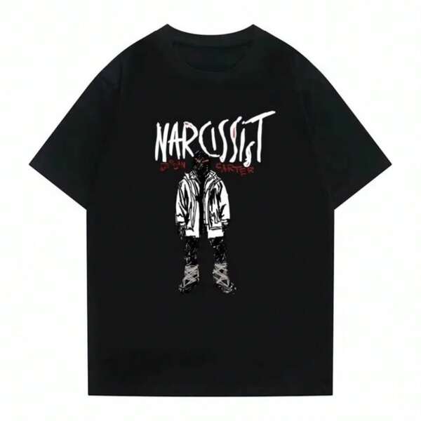 2025Hip Hop Playboi Cartis  Punk Is Not Ded Opium Saves Lives S Print Tshirt Men Women Cotton Tee Hip Hop T-Shirt Top Ins Hot Sell