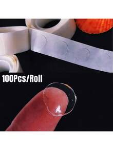 1/2/5/10pcs/Roll Clear Adhesive Dots For Balloons, Removable Double-Sided Ultra-Thin Glue Dots Stickers, Suitable For Wedding Birthday Decoration, Arts And Crafts, Party Supplies, Back To School Valentine Day