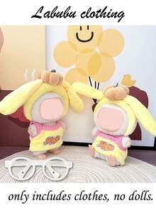 1 Piece Of New Large-Sized L Abubu Gift Doll Clothing, Featuring A Unique And Stylish Doll Blind Box Design, A Creative Toy For Teenagers. It Is Suitable As A Birthday Gift Or A Souvenir For Classmates, Friends, And Family.