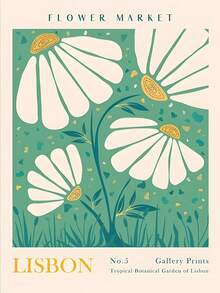 1 Stück/3 Stücke Wandkunst Poster wahlweise mit Rahmen, botanischer Blumenmarkt Wandkunstdrucke, Matisse Kunstposter Dekoration, farbenfrohe florale Raumdekoration für Galerie, Wohnzimmer, Badezimmer - Verschiedenfarbig - Übersicht 18