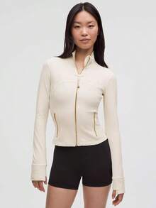 Chaqueta corta Nulu - Marfil claro/Oro/Oro - Ver 1