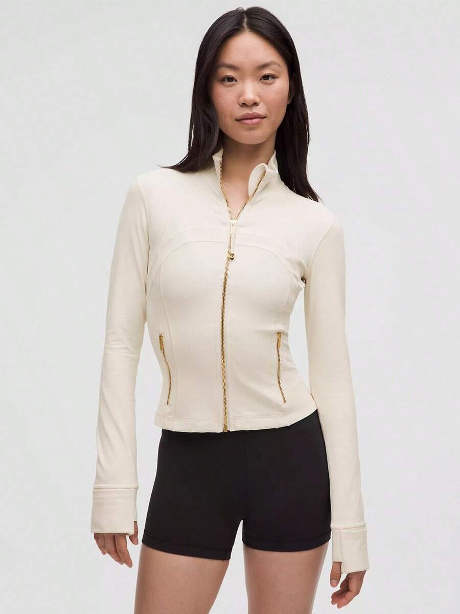Chaqueta corta Nulu - Marfil claro/Oro/Oro - Ver 1