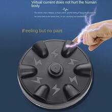 微型电击轮玩具测谎仪减压电击手指恶作剧游戏桌面减压玩具家庭聚会游戏、游戏、棋盘游戏、家庭游戏 - 黑色 - 查看 6