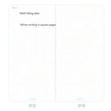 1 Pieza Planificador diario de productividad todo en uno, Agenda 2025, Cuaderno portátil, Lista de tareas, Libro de impresión de tarjeta de autodisciplina, Lista de tareas Memo - Multicolor - Ver 8