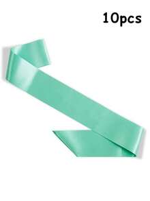 1pc/6pcs Customized Romantic Ribbon Belts; DIY Dress Up For Weddings, Parties, Birthdays, And Graduation Ceremonies; Customized Decorations; Gift Ribbon; Customized Gold Handwritten Fonts; Available In Multiple Colors; Customized Accessories For Brides And Bridesmaids. - A - View 40