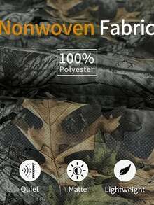 1 块树形仿生迷彩网布，适用于狩猎树架、花园装饰、户外露营、电影道具、观鸟、CS 游戏、汽车罩、派对氛围 - 樹狀仿生迷彩 - 查看 4