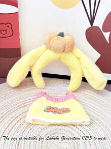 1 Piece Of New Large-Sized L Abubu Gift Doll Clothing, Featuring A Unique And Stylish Doll Blind Box Design, A Creative Toy For Teenagers. It Is Suitable As A Birthday Gift Or A Souvenir For Classmates, Friends, And Family.