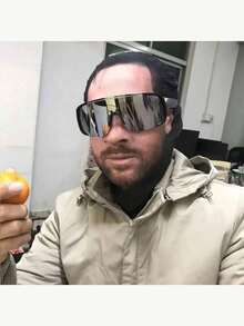 1pc 3D Full Face Mask Suitable For Pranks/Masquerade/Face Performance/Gag/Dust Cover/Balaclava, Fits All, Suitable For Ramadan, Easter, Theme Parties, April Fools' Day, Stage Performance, Gag, Thanksgiving, Etc. - Multicolor - View 5