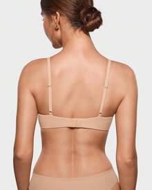 Women's Inbarely Plus Balconette Bra - Demi Unlined No Padding Underwire Comfort Natural Support Everyday Bras - Warm Beige - Go Up a Cup Size - View 6