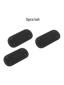 22x10厘米长底，适用于针织包、PU皮包，手工缝制带孔，DIY钩编包底配件，返校用品