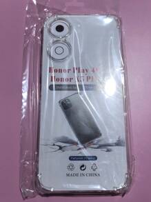 3pcs Transparent Four-Corner Anti-Fall Case Compatible With Huawei/Honor Series, Huawei/Honor Transparent Four-Corner Anti-Fall Phone Case, Phone Case, Phone Protective Cover, Phone Shell, Phone Sleeve, Anti-Fall Phone Case, Transparent Phone Case, Minimalist Phone Case, Solid Color Phone Case, Transparent Phone Case, TPU Anti-Fall Phone Case (Military-Grade Anti-Fall)