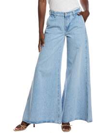 7 For All Mankind Willow Another Time Trouser Jean - 藍色 - 查看 2