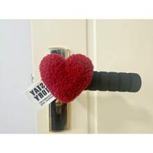 Herzförmige antistatische Türgriff-Abdeckung, Schlafzimmer Anti-Collision Baby Zimmer Dekoration