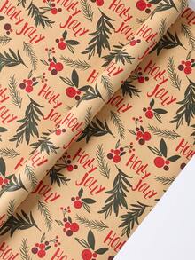 3 Pack Weihnachtsgeschenkpapier, Kraftpapier, Vintage-Weihnachtsgeschenkverpackungspapier, Weihnachtsdekoration, Partyzubehör für frohe Weihnachten, Heimdekoration, Zimmerdekoration, DIY-Geschenkverpackungsetiketten, Verpackungsaufkleber, Gastgeschenke, Weihnachtsgeschenke, Weihnachtsfeierdekoration, Weihnachtsdekoration, Dekoration für das neue Jahr 2026, Winterweihnachtsdekoration, Weihnachtsgeschenke für Zuhause, Weihnachtsdekoration - Weihnachtsgelbes Kraftpapier - Übersicht 5