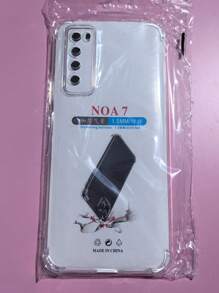 3pcs Transparent Four-Corner Anti-Fall Case Compatible With Huawei/Honor Series, Huawei/Honor Transparent Four-Corner Anti-Fall Phone Case, Phone Case, Phone Protective Cover, Phone Shell, Phone Sleeve, Anti-Fall Phone Case, Transparent Phone Case, Minimalist Phone Case, Solid Color Phone Case, Transparent Phone Case, TPU Anti-Fall Phone Case (Military-Grade Anti-Fall)