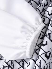 Girls' Retro Plaid Patchwork Ruffle Collar Casual Long Dress, Spring/Autumn